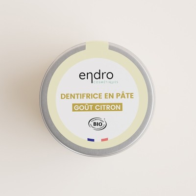 Dentifricio Naturale al Limone Endro Cosmétiques | Volo di Fiori EcoBio Distribuzione