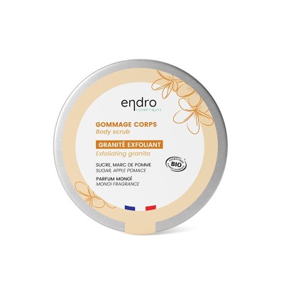 Scrub Corpo al Monoï Endro Cosmétiques | Volo di Fiori EcoBio Distribuzione