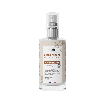 Crema Viso Nutriente Endro Cosmétiques | Volo di Fiori EcoBio Distribuzione