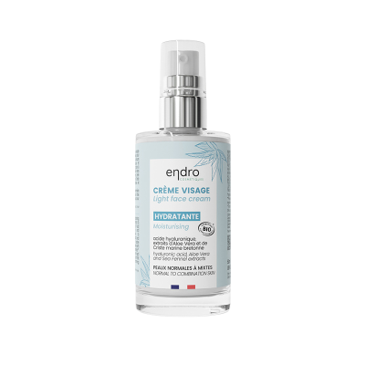 Crema Viso Idratante Endro Cosmétiques | Volo di Fiori EcoBio Distribuzione