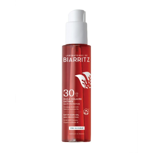 Olio Solare Satinato Viso, Corpo e Capelli SPF 30 125 ml