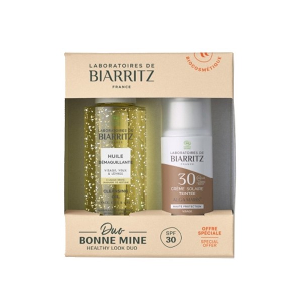 Crema Solare Viso Colorata - DORÉE SPF30 + Olio Detergente Struccante