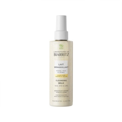 Latte Detergente e Struccante Bio Laboratoires de Biarritz | Volo di Fiori EcoBio Distribuzione