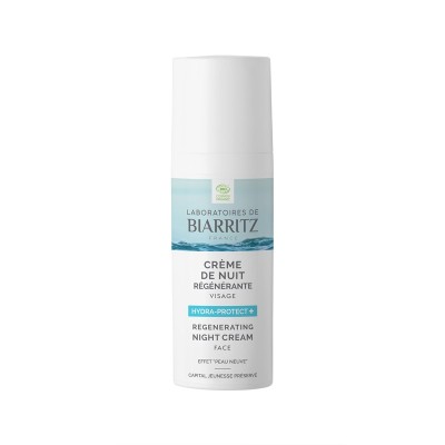 Crema Notte Rigenerante Hydra-Protect+ Laboratoires de Biarritz | Volo di Fiori EcoBio Distribuzione