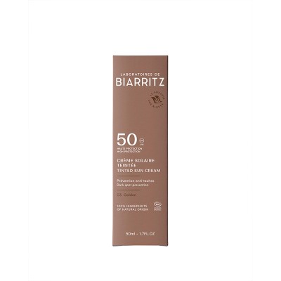 Crema Solare Viso Colorata SPF50 Dorée Laboratoires de Biarritz | Volo di Fiori EcoBio Distribuzione