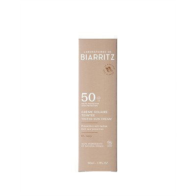 Crema Solare Viso Colorata SPF50 Avorio Laboratoires de Biarritz | Volo di Fiori EcoBio Distribuzione
