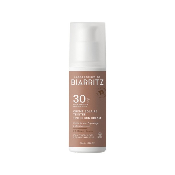Crema Solare Colorata "DORÉ" Bio Viso SPF 30 50 ml