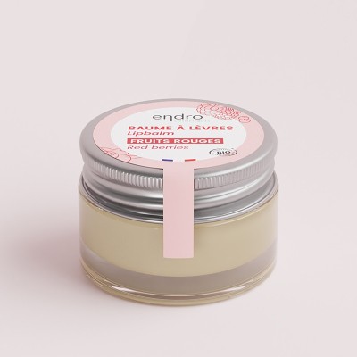 Balsamo Labbra Frutti Rossi Endro Cosmétiques | Volo di Fiori EcoBio Distribuzione