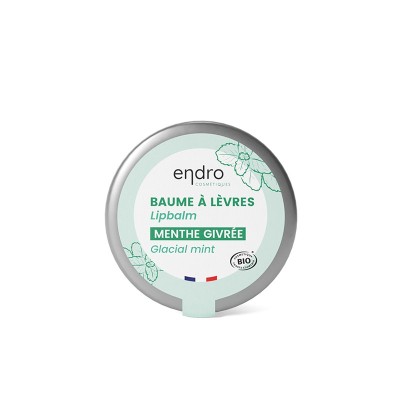 Balsamo Labbra Menta Endro Cosmétiques | Volo di Fiori EcoBio Distribuzione