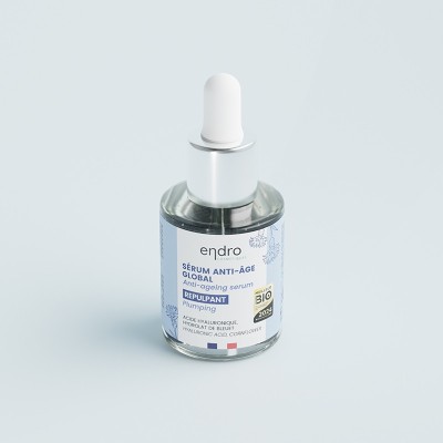 Siero rimpolpante antietà globale Endro Cosmétiques | Volo di Fiori EcoBio Distribuzione