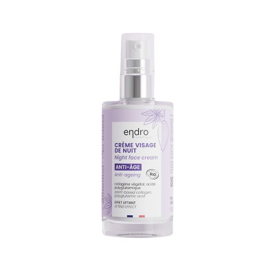 Crema Viso Antietà Notte al Collagene Endro Cosmétiques | Volo di Fiori EcoBio Distribuzione
