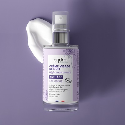 Crema Viso Antietà Notte al Collagene Endro Cosmétiques | Volo di Fiori EcoBio Distribuzione